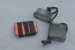 Survive this: This survival kit weighs about as much as your IPod. Carry it in a waterproof container for added security.