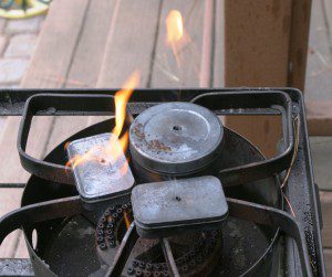 How to make charcloth, a material for catching sparks and starting fires.