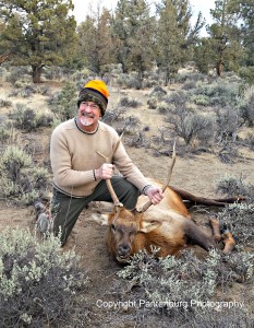 I was dressed entirely in wool on the cold November day I harvested this bull elk.