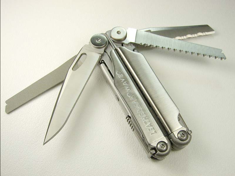 LEATHERMAN WAVE PLUS - STAINLESS STEEL – Hock Gift Shop