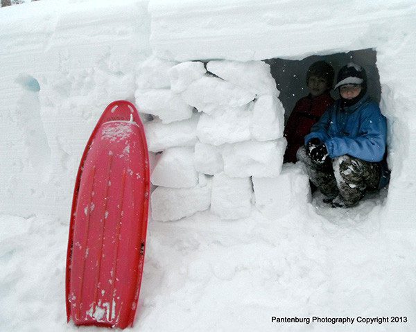 Winter camping requires a whole different set of survival skills. This snow cave makes a good emergency shelter.