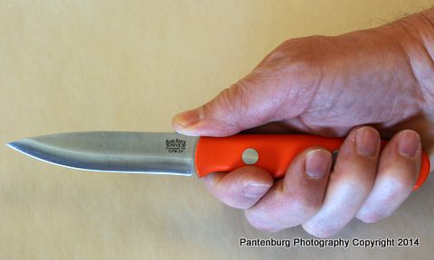 It's a beefed up, Scandinavian style knife. If you like Mora-style knives, you'll probably love the Bark River Liten Bror.