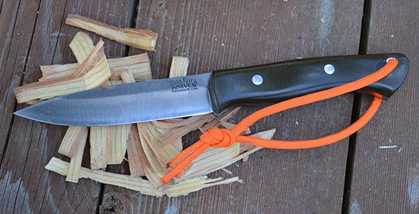Bark River Aurora bushcraft knife