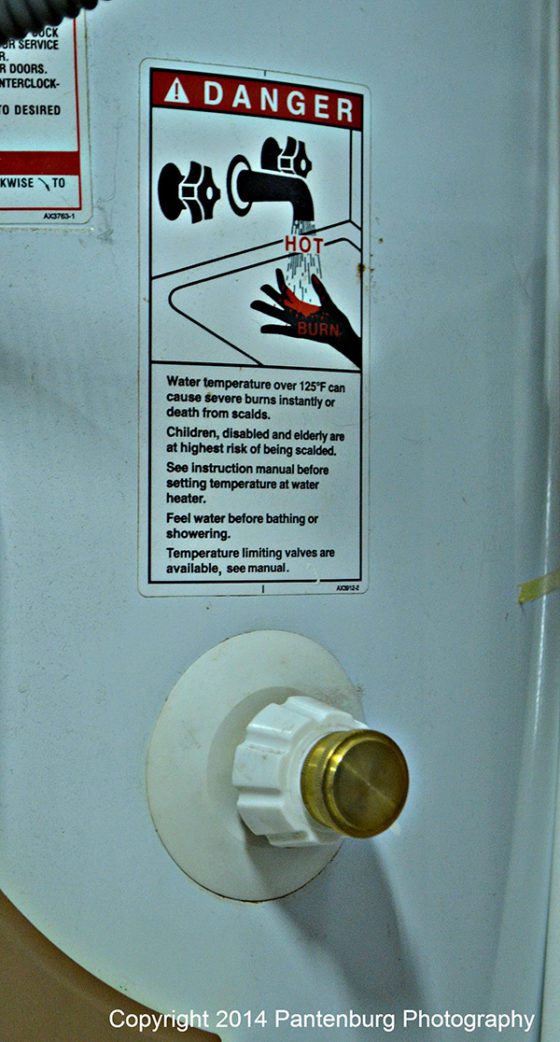 Five tips for accessing the water stored in a water heater during an