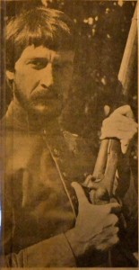 Leon Pantenburg in Confederate uniform