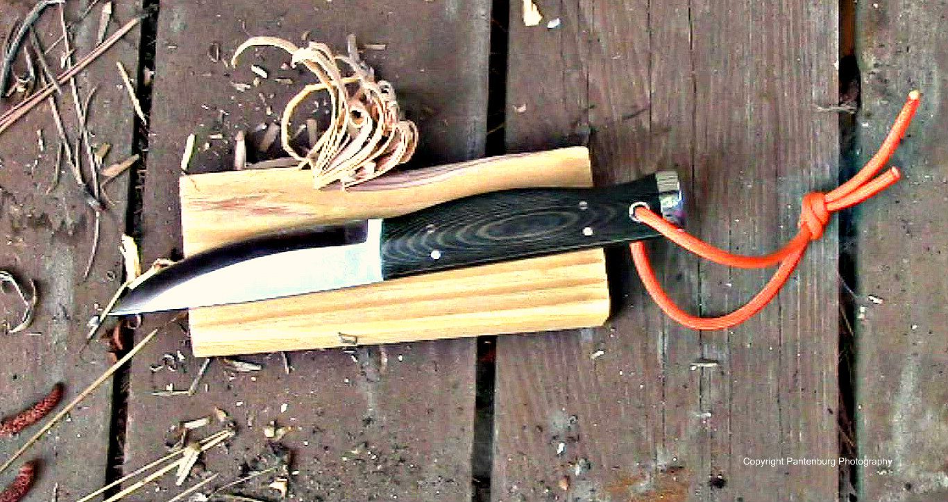 Feather sticks make good firestarting materials and they are easy to carve.