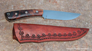 The Cross Knives All Around Hunter is a well designed hunting knife.