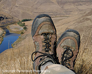 Boots over John Day