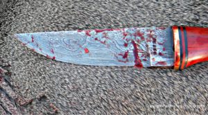 Jesse Hemphill, Damascus blade, best deer hunting knife