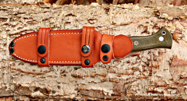 TOPS Leather Bushcraft Pouch - DLT Trading