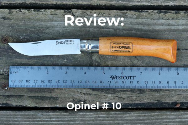 Review: Opinel #10, an excellent inexpensive folding knife – Survival  Common Sense Blog