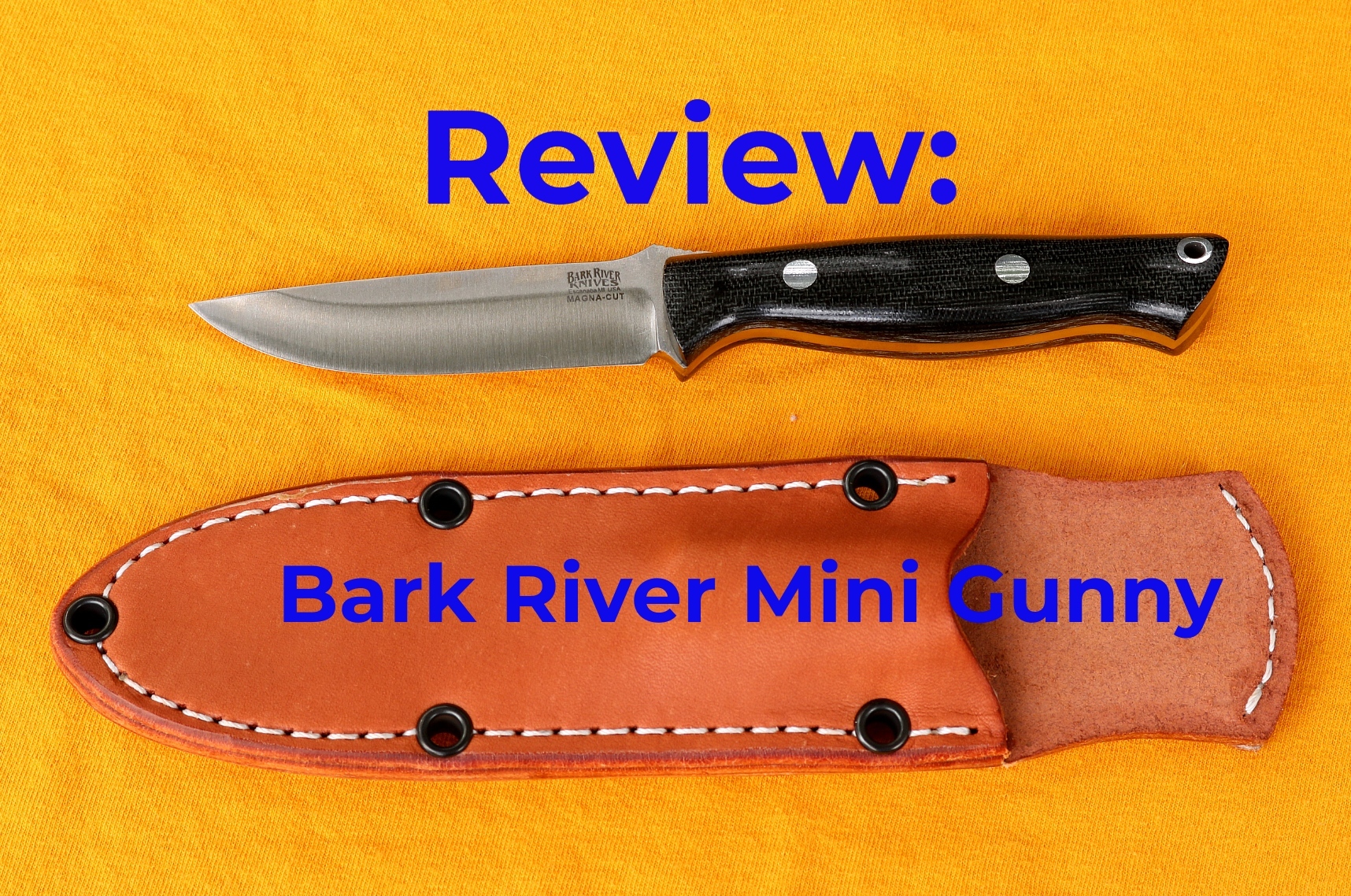 【新品未使用】Bark River Mini Gunny Magna Cut