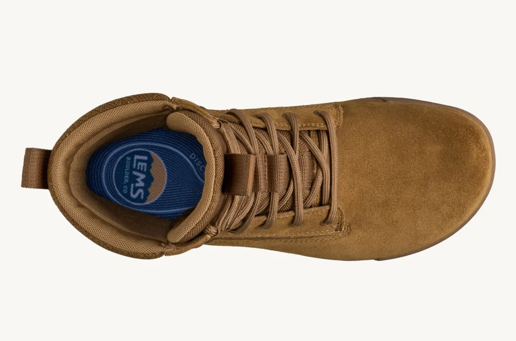 upper view of Lem's Coyote Military Boot